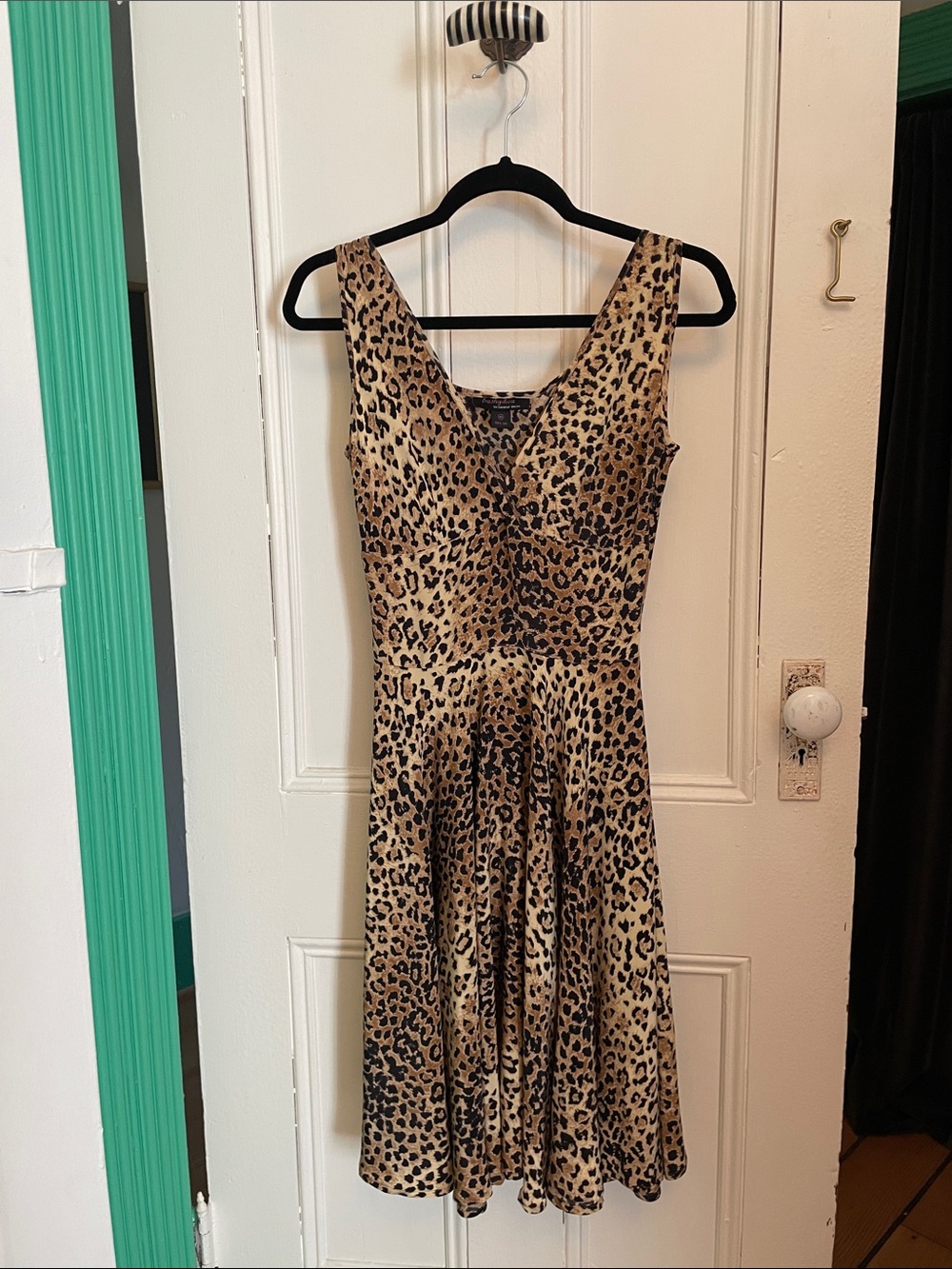 Trashy Diva silk leopard dress